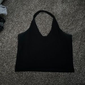 Brandy Melville Black Halter Top